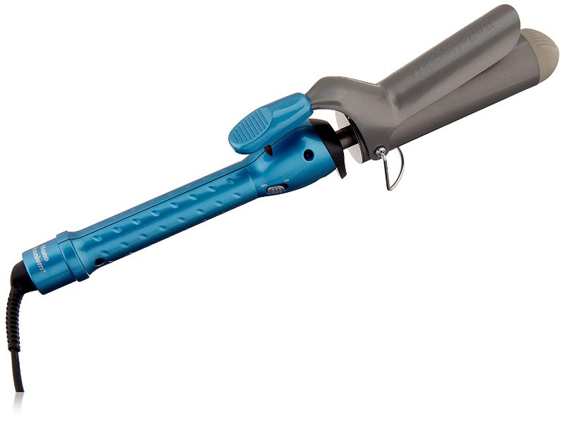 Photo 1 of BaBylissPRO Nano Titanium Spring Curling Iron, 1 1/4in