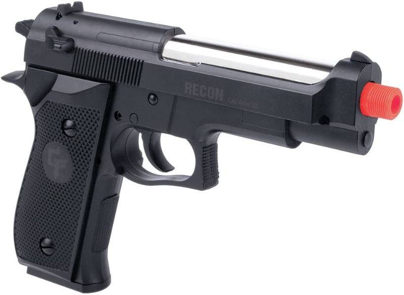 Photo 1 of  Recon Spring Powered Single Shot Combat Pistol, Black, 6.0mm,Multi