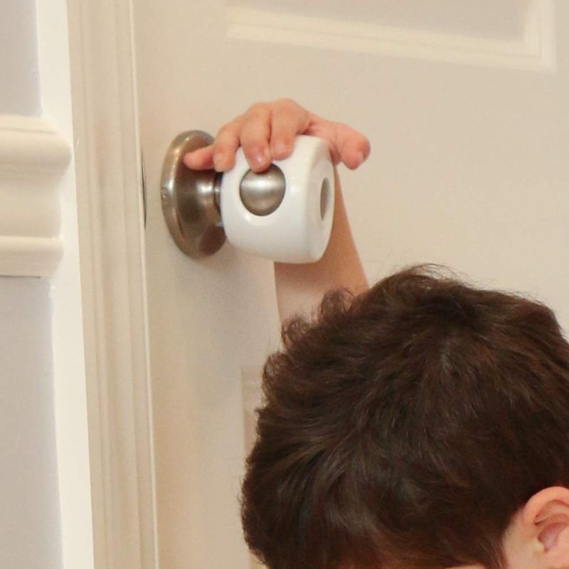 Photo 1 of Door Knob Covers - 4 Pack - Child Safety Cover - Child Proof Doors by Jool Baby