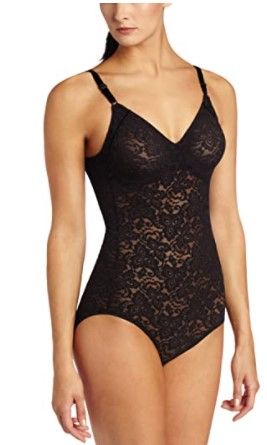 Photo 1 of Bali Women’s Shapewear Firm Control Lace ‘N Smooth Built-in Bra Body Shaper Fajas 36C