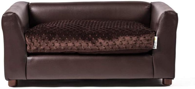 Photo 1 of  Deluxe Pet Bed Sofa Chocolate Medium