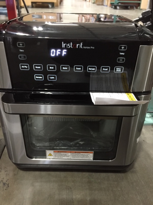 Photo 4 of Instant Vortex Pro 10 qt 9-in-1 Air Fryer Toaster Oven