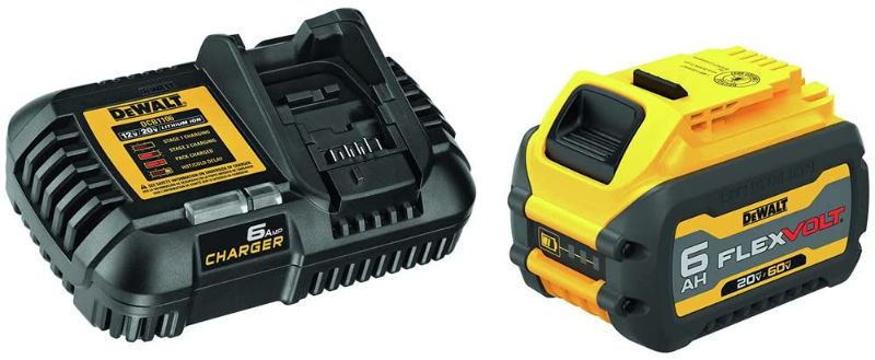 Photo 1 of Dewalt DCB606C FLEXVOLT 20V/60V MAX Lithium-Ion Battery and Charger Starter Kit