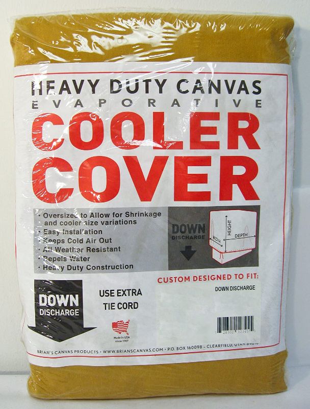 Photo 1 of 34"W x 34"D x 40"H Down Draft Heavy Duty Canvas Cover for Evaporative Swamp Cooler (34 x 34 x 40)
