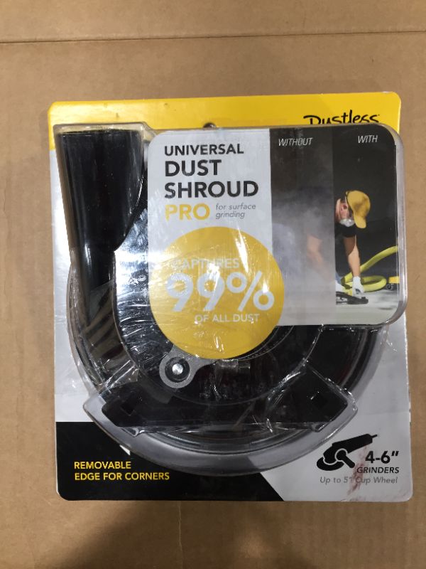 Photo 2 of 5 in. Universal Dust Shroud Pro for Angle Grinders