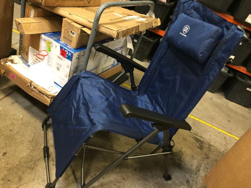 Photo 2 of Blue Folding Chair