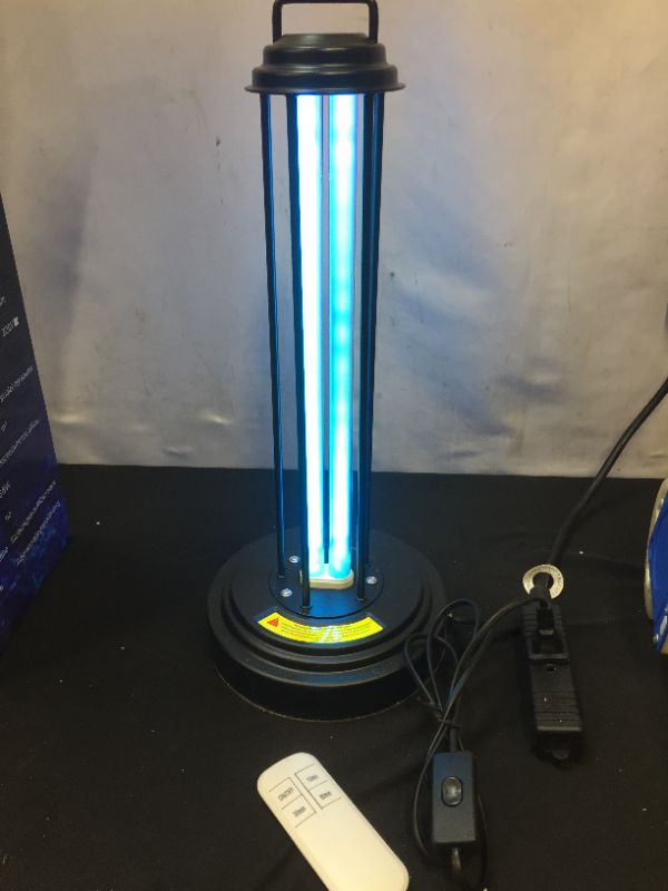 Photo 1 of Germicidal lamp UV light sanitizer