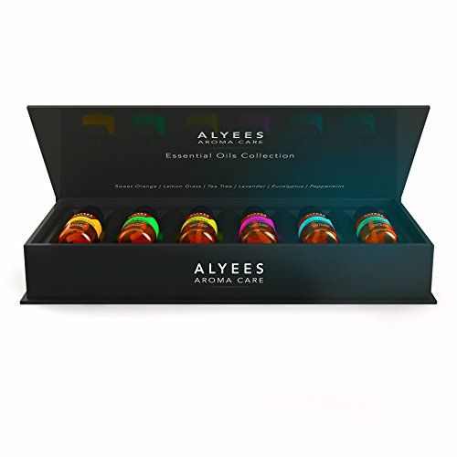 Photo 1 of Alyees Essential Oil Gift Set with Unlock the Power of Natural Healing EBook (Set of 6)
