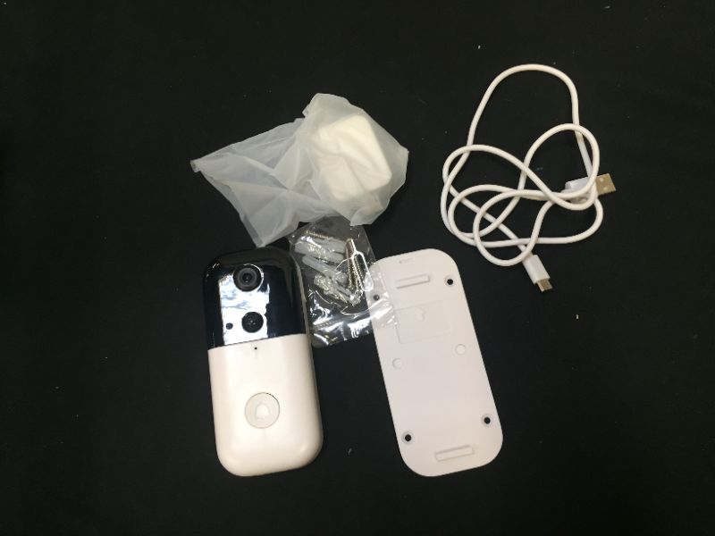 Photo 1 of Camera Doorbell, Vinsic Video Doorbell with Camera, Rechargeable 1080P Wifi Video Doorbell Camera with Night Vision