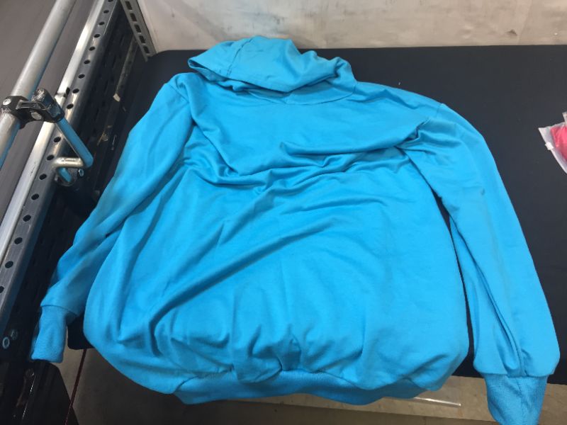 Photo 1 of generic blue hoodie size L