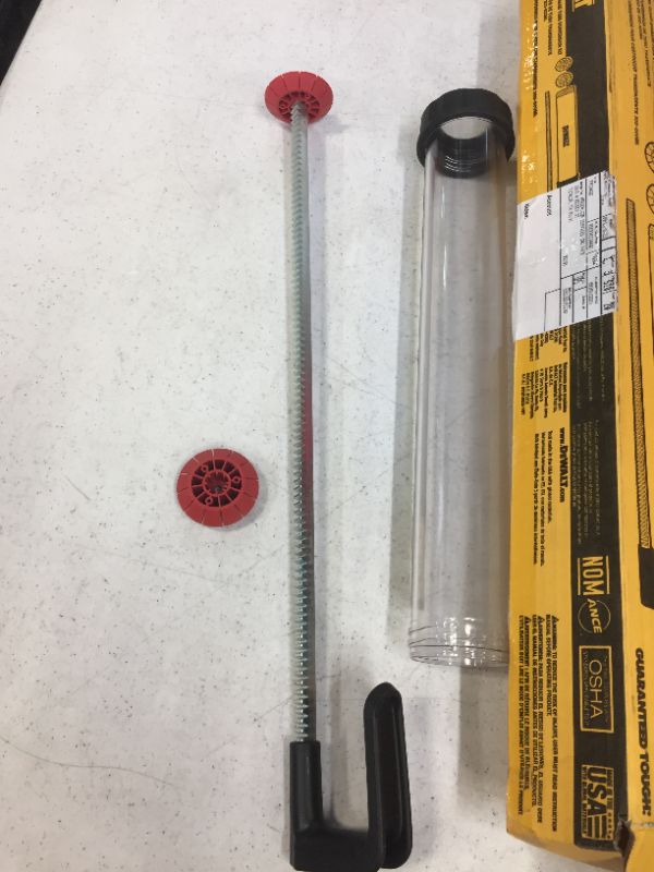 Photo 3 of DEWALT Caulking Gun Sausage Tube Conversion KIT ONLY(DCE5801)