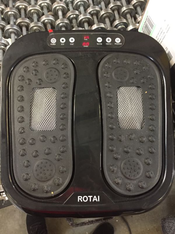 Photo 2 of Rotai ROTFM001 Electric Foot Massager Vibrating Kneading Authentic Massage