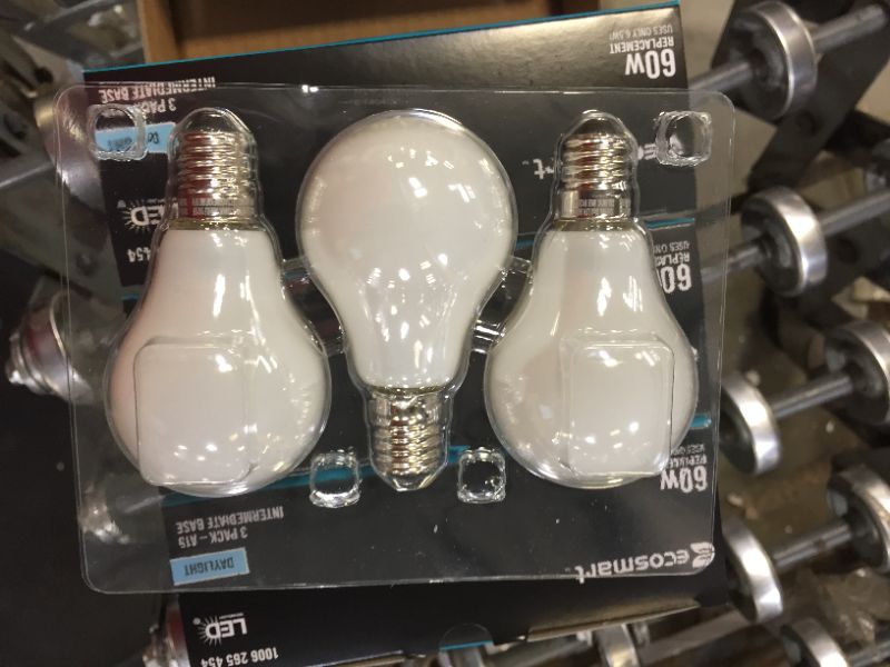 Photo 1 of 60-Watt Equivalent A15 Dimmable Appliance Fan Frosted Glass Filament LED Vintage Edison Light Bulb Daylight (12-Pack)
