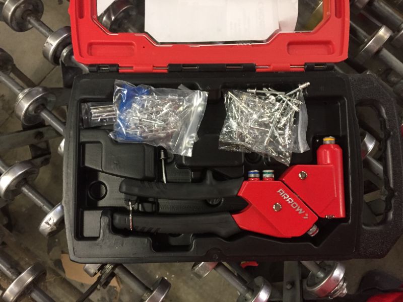 Photo 2 of Arrow RT187SHK 1-Handed Swivel Riveter Kit