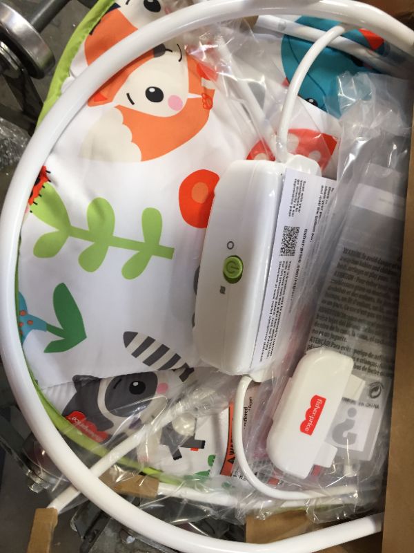 Photo 1 of Fisher-Price Baby's Bouncer – Forest Explorers, Baby Bouncing Chair for Soothing and Play for Newborns and Infants
