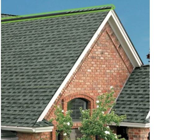 Photo 1 of  Double-Layer Hip and Ridge Cap Roofing Shingles (20 lin. ft. per Bundle) (30-pieces)