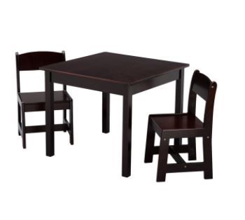 Photo 1 of Delta Children MySize - Furniture set - 3-piece (2 chairs, table) - dark chocolate
