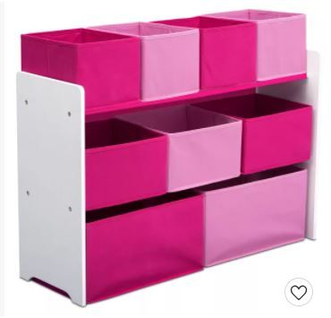 Photo 1 of 9 Bin Deluxe Toy Organizer - Delta Children
