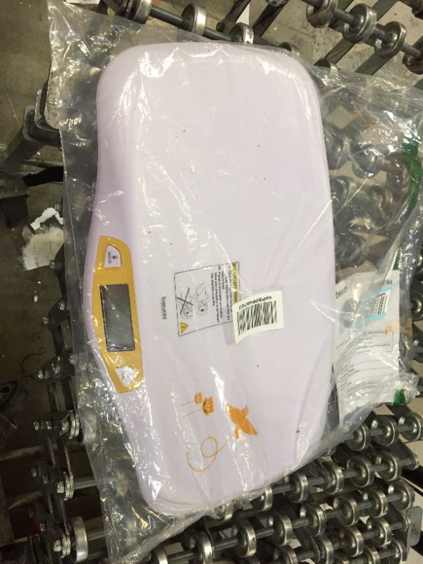 Photo 1 of Beurer BY80 Baby Scale, Pet Scale, Digital, For: Infant, Newborns, Puppy, Cats, LCD Display, Weighs [LB/OZ/KG] Highly Accurate, Hold & Tare Function, Curved.., By Visit the Beurer Store
