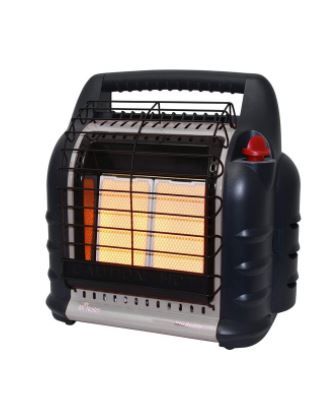 Photo 1 of Mr. Heater Big Buddy Compact Inside/Outside Portable Propane Space Heater, Grey
