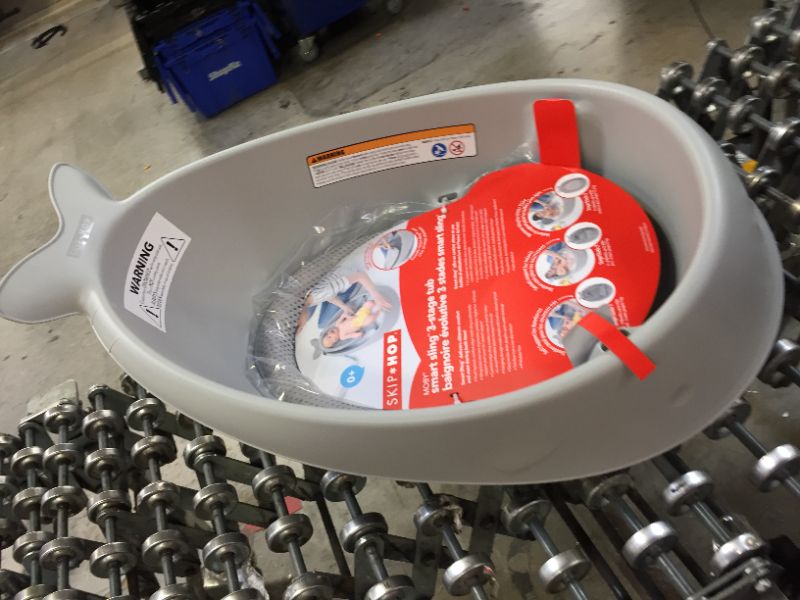 Photo 1 of Skip Hop Moby Smart Sling 3-Stage Tub - Grey