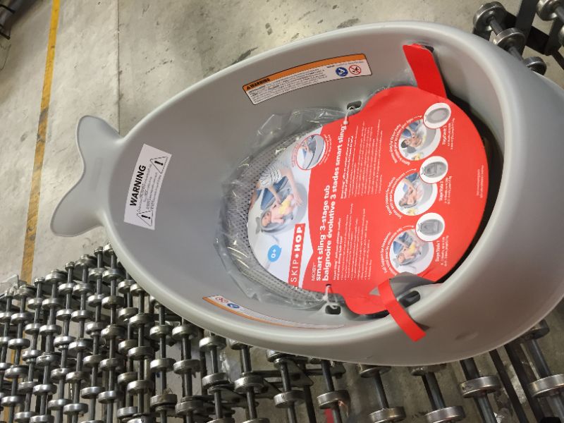 Photo 1 of Skip Hop Moby Smart Sling 3-Stage Tub - Grey