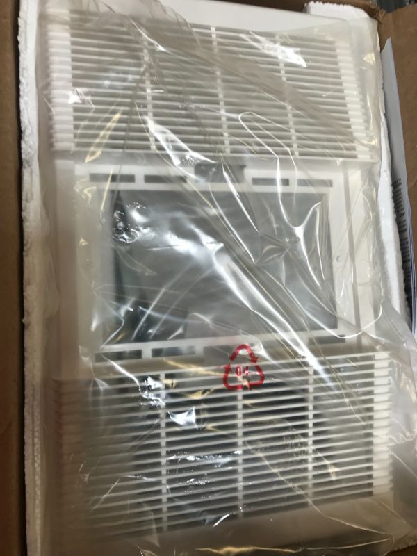 Photo 1 of Broan-NuTone 80 CFM Ceiling Bathroom Exhaust Fan with Light and 1300-Watt Heater