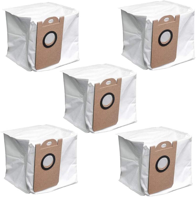 Photo 1 of 5Pcs Leakproof Dedicated Large Capacity Dust Bags for Proscenic M7 Pro M8 Pro Robot Vacuum Cleaner
