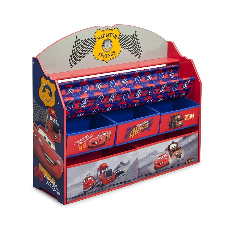 Photo 1 of Disney Pixar Cars Deluxe Book & Toy Organizer - Delta Children