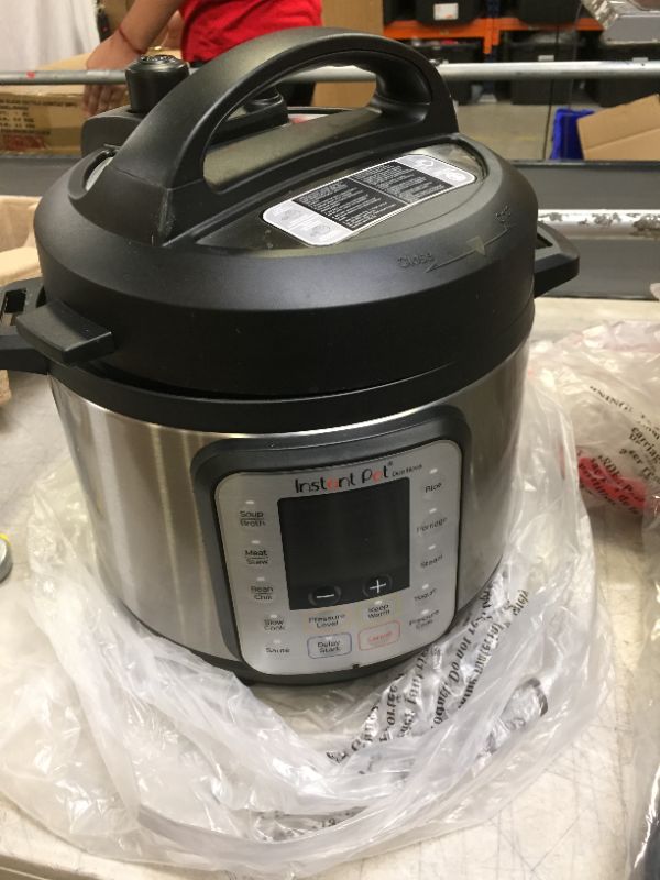Photo 1 of Instant Pot Duo Nova 7-in-1 Electric Pressure Cooker, Slow Cooker, Rice Cooker, Steamer, Saute, Yogurt Maker, 3 Quart, 14 One-Touch Programs, Best For Beginners