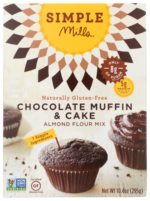 Photo 3 of Simple Mills Gluten Free Chocolate Muffin & Cake Almond Flour Baking Mix - 11.2oz  (BEST BY 11/20/21)  AND A BOTTLE  Justins Nut Butter Almond Butter Honey Jar 16 Oz Pack of 6 (BEST BY 11/17/2021)