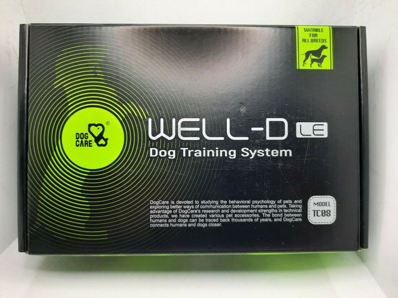 Photo 1 of DogCare WELL-D LE Dog Training System - TC08 - Collar & Remote - All Breeds