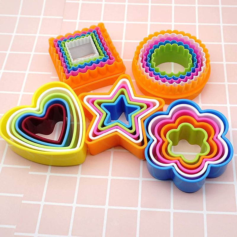 Photo 1 of Basic Cookie Cutters Set, 40 PCS, MULTICOLOR