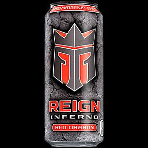 Photo 1 of (12 Cans) Reign Total Body Fuel Inferno Energy Drink, Dragon Blood, 16 Fl Oz  best by 07/2023