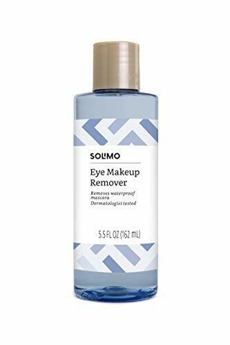 Photo 1 of Brand - Solimo Eye Makeup Remover, Removes Waterproof Mascara 5.5 Fluid Ounce Best By: 03/2024