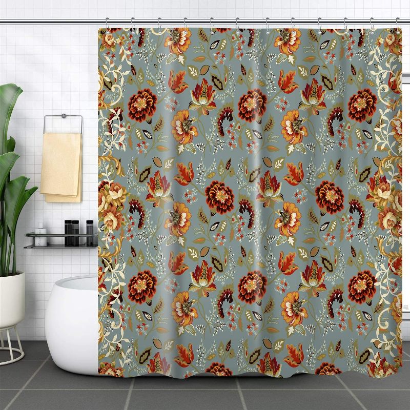 Photo 1 of 
MUKSIRON Luxury Shower Curtain for Bathroom with 12 Hooks, 72" x 72"