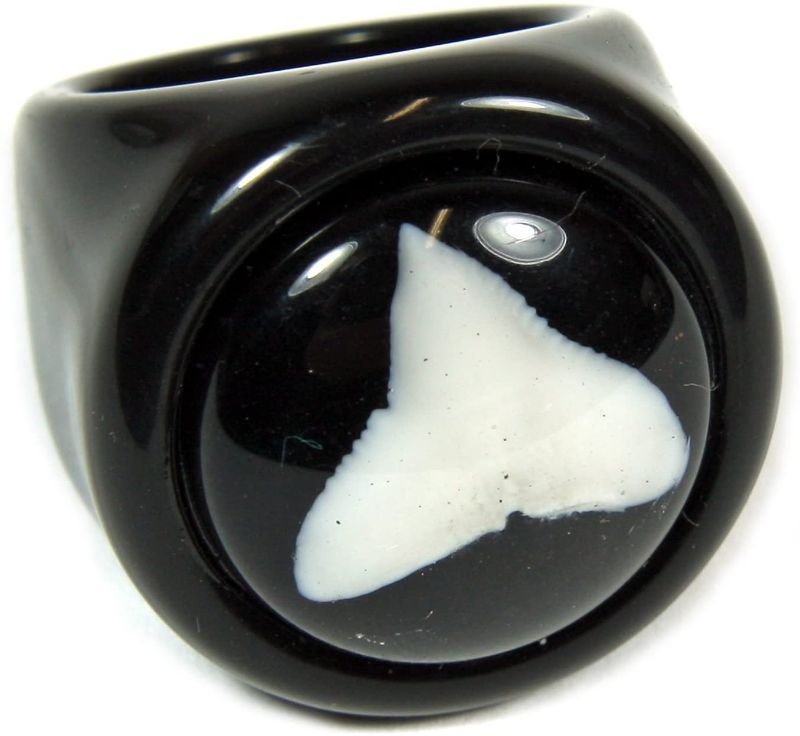 Photo 1 of REALBUG Shark Tooth Black Ring Size 7