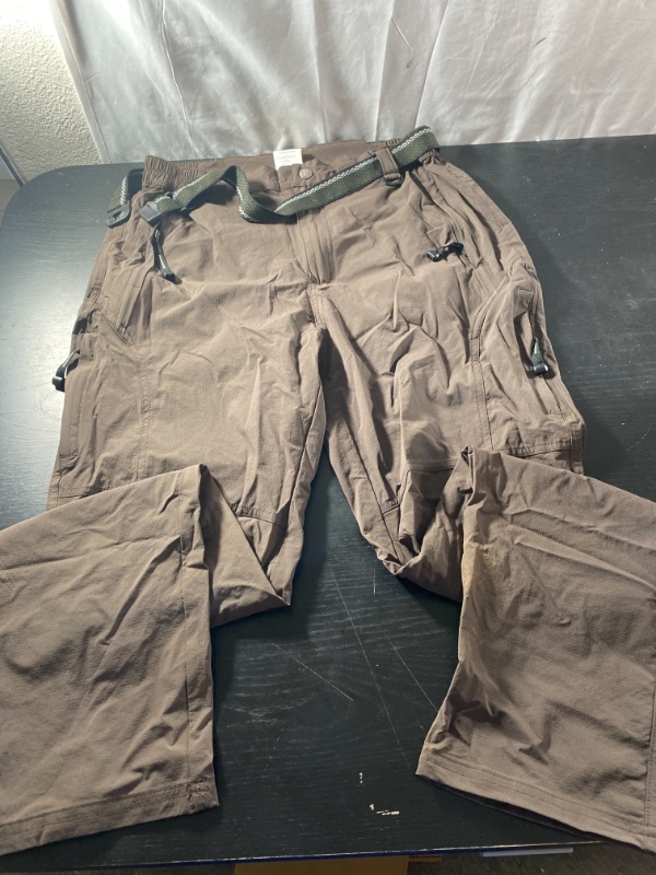 Photo 1 of TRR Outdoor Sports Nylon/Spandex Lightweight Hiking Pants, Dark Brown, Small