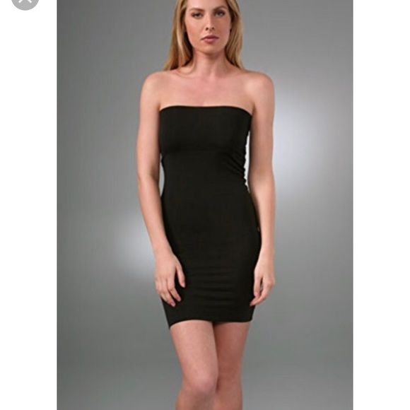 Photo 1 of buzy collection strapless tube dress, black, small