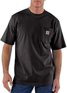 Photo 1 of Carhartt Men's K87 Workwear Short Sleeve T-Shirt, Black, 2XL Tall