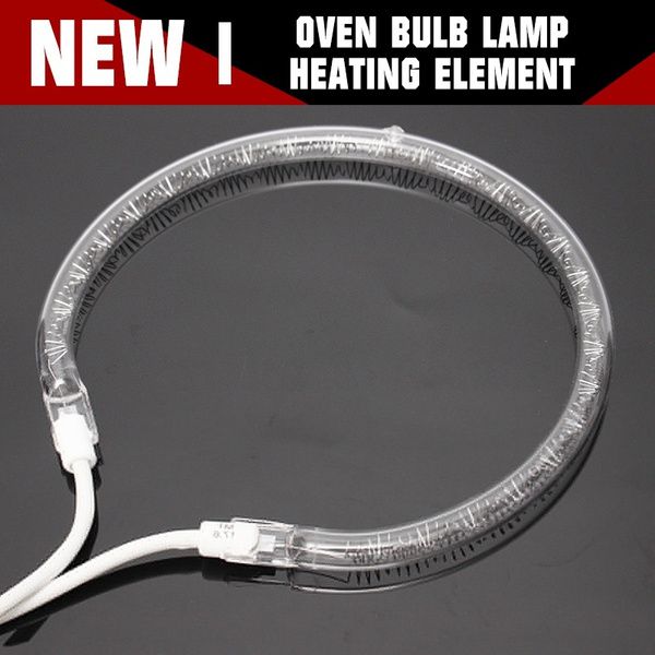 Photo 1 of 110V Circular Replacement Halogen Tube Turbo Oven Bulb Lamp Heating Element