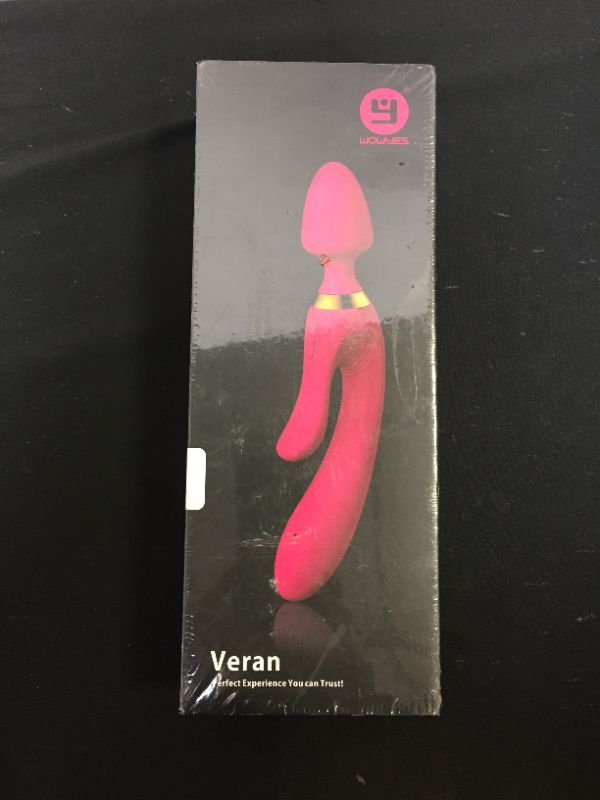 Photo 2 of WOWYES G-Spot Rabbit Waterproof Rechargeable Dildo Vibrator Adult Sex Toys for Women - Silicone Clitoris Vagina Stimulator Massager Sex Things for Couples
