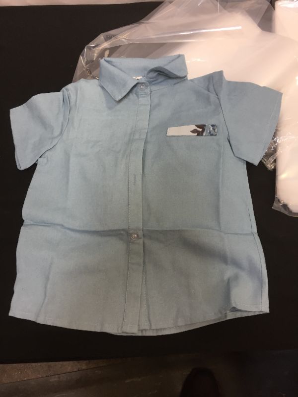 Photo 1 of BOYS' SHORT SLEEVE SHIRT SIZE 2T-3T SOLD AS IS