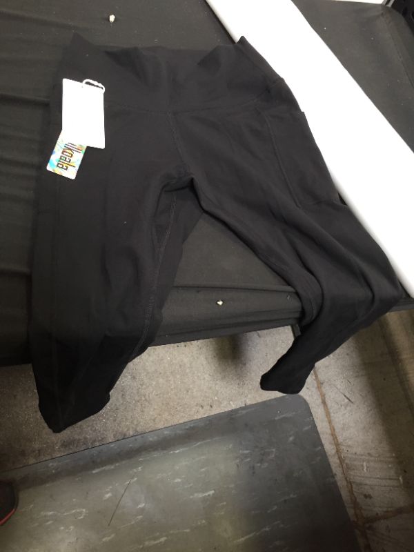 Photo 1 of women's black leggings size medium