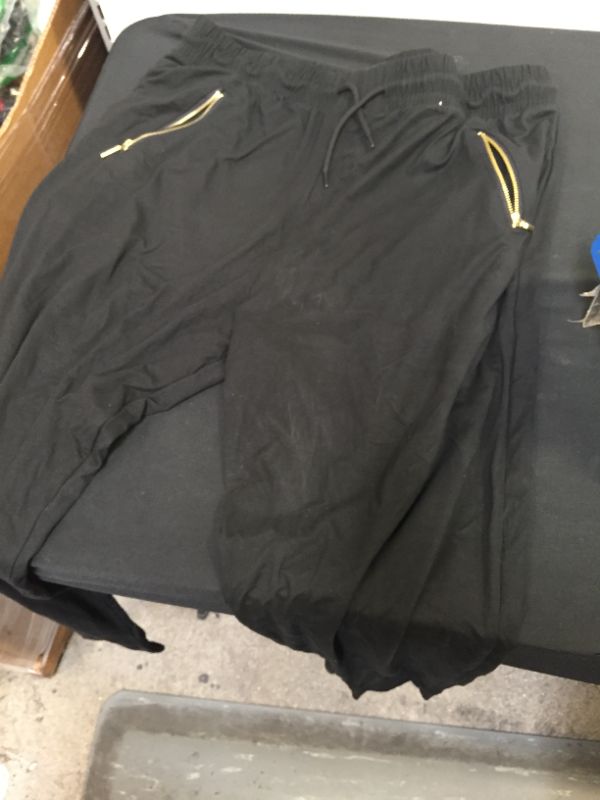 Photo 1 of LARGE BLACK SWEAT PANTS 
