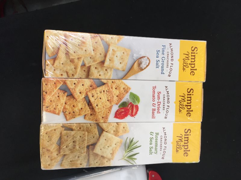 Photo 1 of 3 PACK OF VARIETY CRACKERS AUG 2021