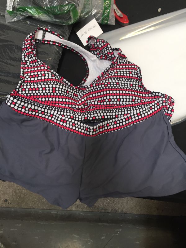 Photo 1 of 2 PIECE WOMENS SWIM SUIT LARGE 