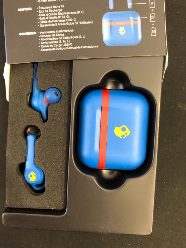 Photo 2 of Skullcandy Indy Evo True Wireless In-Ear Earbud - 92 Blue