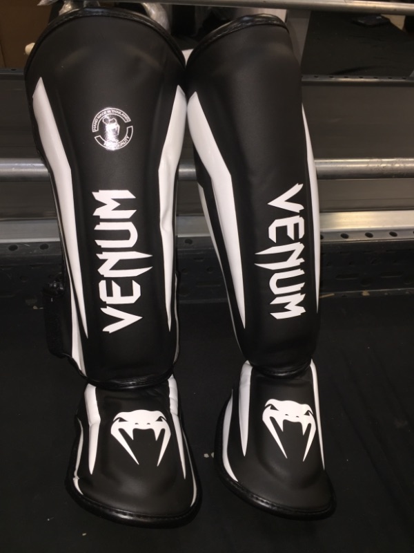 Photo 3 of 
Venum Elite Standup Shinguards
Color:Black/White
Size:Medium
