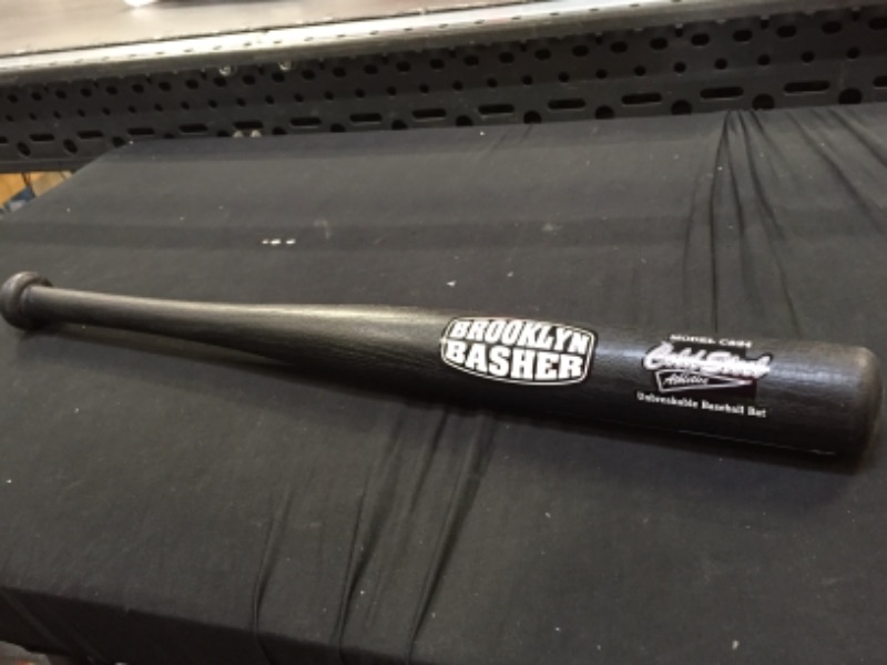 Photo 2 of Cold Steel 92BSBZ Brooklyn Basher Mini Baseball Bat (24-Inch, Black)